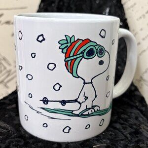 Snoopy Peanuts Skiing Snoopy Coffee Mug 16oz. Zrike Brands – Winter Snow 2025